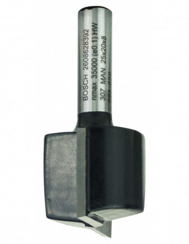 Comprar Fresa recta Standard for Wood con dos acanaladuras (Ø 25). Ref: 2608628392