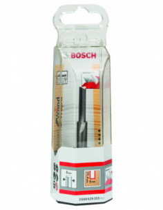 Comprar Fresa recta Expert for Wood con dos acanaladuras de carburo macizo (Ø 6). Ref: 2608629355 2