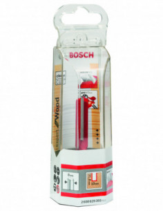 Comprar Fresa recta Expert for Wood con dos acanaladuras (Ø 10). Ref: 2608629393 2