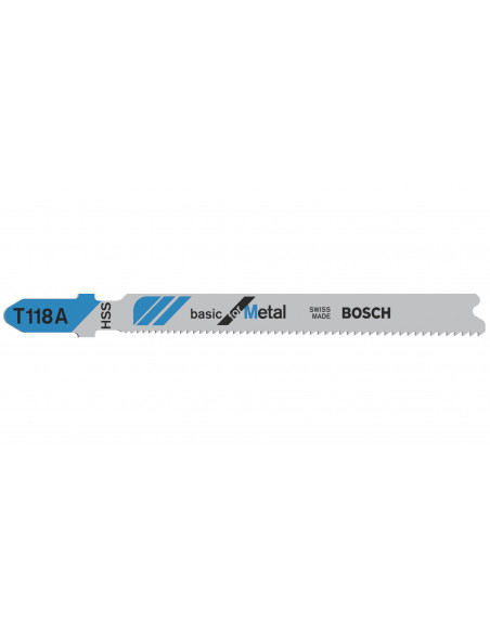 Comprar Hoja de sierra de calar T 118 A Basic for Metal. Ref: 2608631013