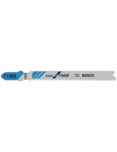 Comprar Hoja de sierra de calar T 118 B Basic for Metal. Ref: 2608631014