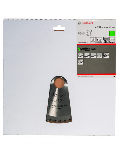 Disco de sierra circular Optiline Wood para sierras ingletadoras