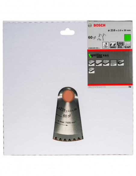 Disco de sierra circular Optiline Wood para sierras ingletadoras