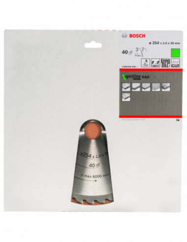 Disco de sierra circular Optiline Wood para...