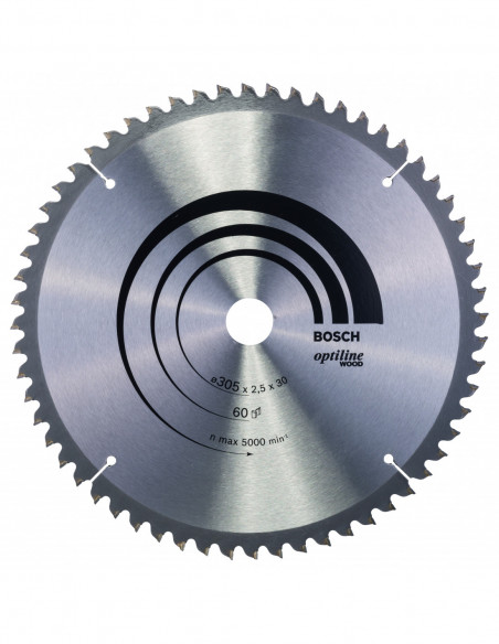 Comprar Disco de sierra circular Optiline Wood para sierras ingletadoras. Ref: 2608640441