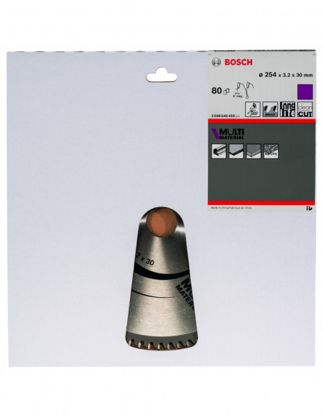 Disco de sierra circular multimaterial para sierras ingletadoras