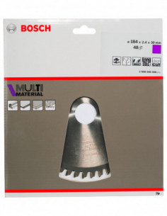 Comprar Disco de sierra circular multimaterial para sierras portátiles. Ref: 2608640506 2