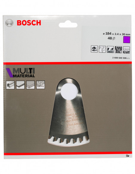 Disco de sierra circular multimaterial para sierras portátiles