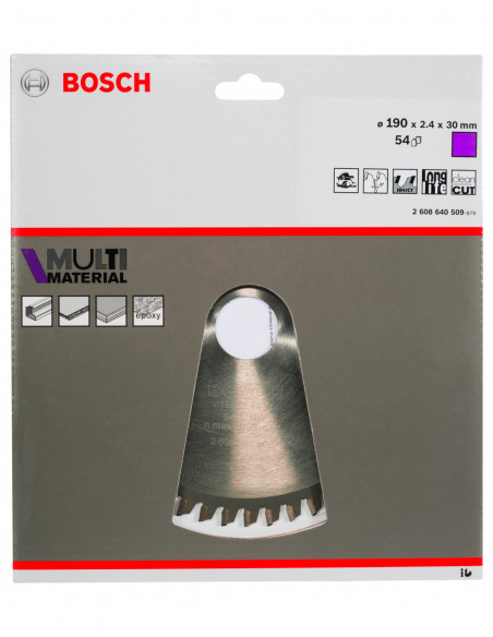 Disco de sierra circular multimaterial para sierras portátiles