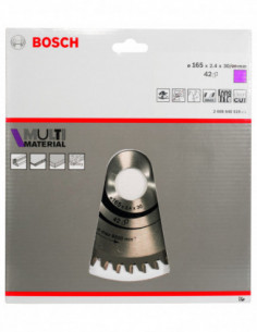 Comprar Disco de sierra circular multimaterial para sierras portátiles. Ref: 2608640519 2