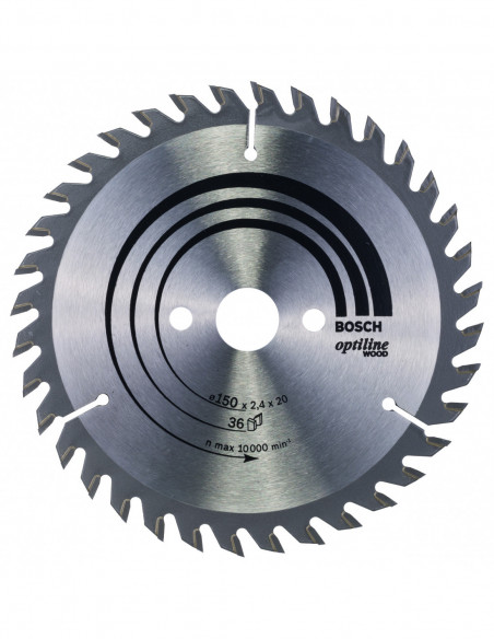 Comprar Disco de sierra circular Optiline Wood para sierras portátiles. Ref: 2608640593 Comprar Disco de sierra circular Optiline Wood para sierras portátiles. Ref: 2608640593