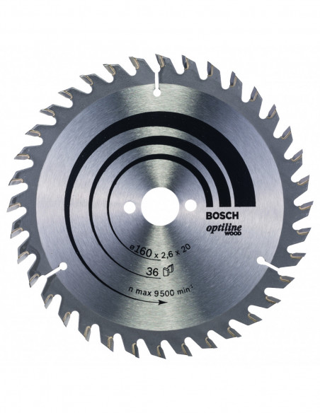 Comprar Disco de sierra circular Optiline Wood para sierras portátiles. Ref: 2608640597 Comprar Disco de sierra circular Optiline Wood para sierras portátiles. Ref: 2608640597