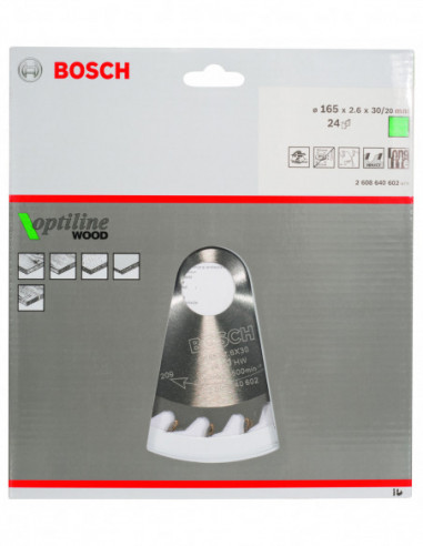 Disco de sierra circular Optiline Wood para...