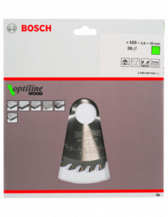 Comprar Disco de sierra circular Optiline Wood para sierras portátiles. Ref: 2608640603 2