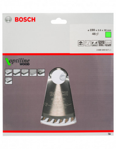 Disco de sierra circular Optiline Wood para...