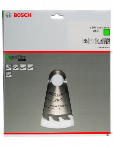 Disco de sierra circular Optiline Wood para...