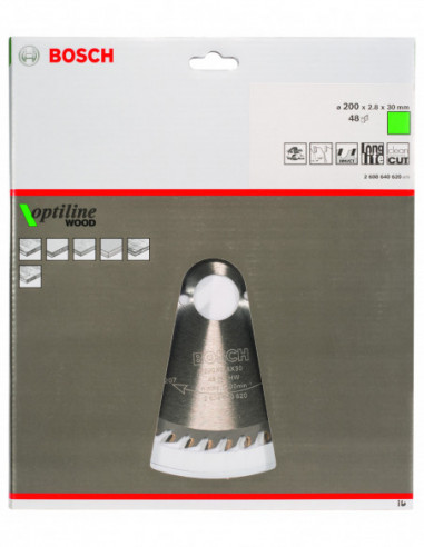 Disco de sierra circular Optiline Wood para...