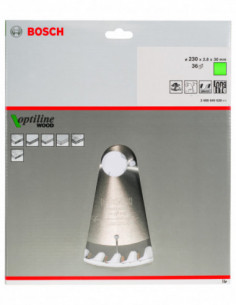 Comprar Disco de sierra circular Optiline Wood para sierras portátiles. Ref: 2608640628 2