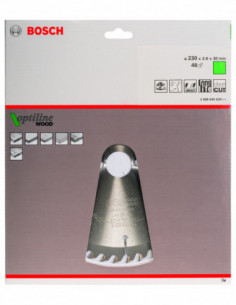 Comprar Disco de sierra circular Optiline Wood para sierras portátiles. Ref: 2608640629 2