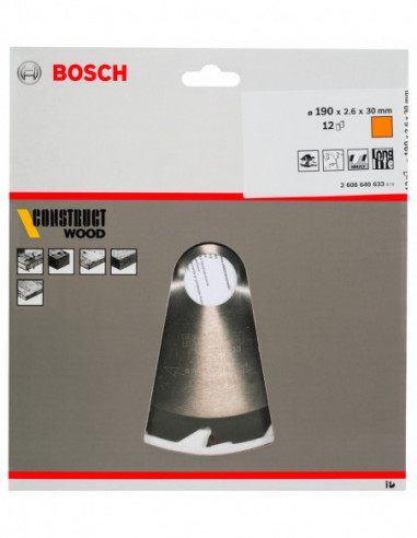 Disco de sierra circular Construct Wood para...