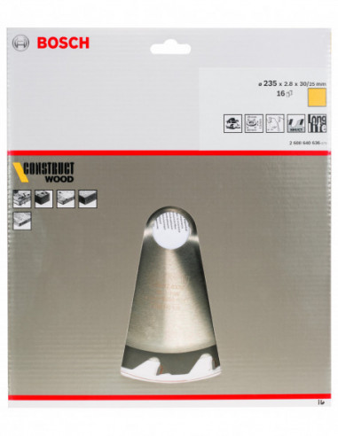 Disco de sierra circular Construct Wood para...