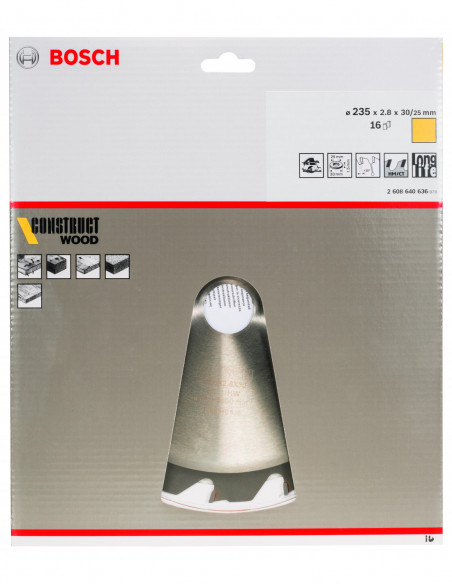 Disco de sierra circular Construct Wood para sierras portátiles