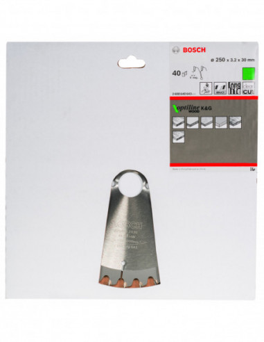 Disco de sierra circular Optiline Wood para...