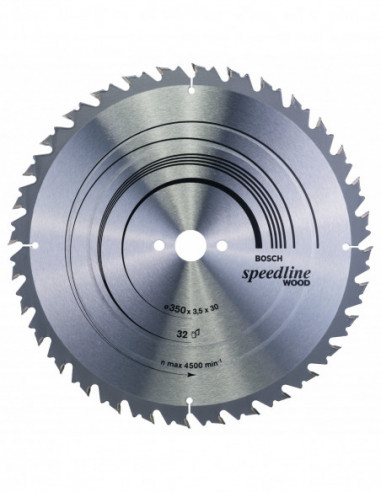 Comprar Disco de sierra circular Speedline Wood para sierras de mesa. Ref: 2608640683