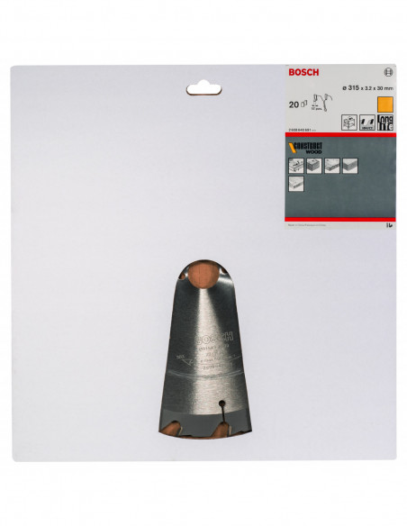 Disco de sierra circular Construct Wood para sierras de mesa