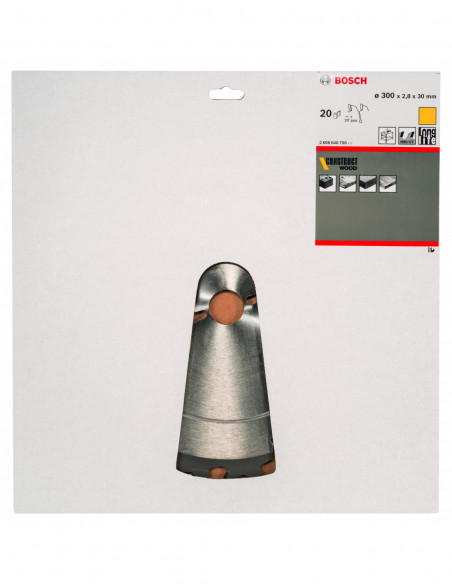 Disco de sierra circular "Construct Wood" para sierras de mesa