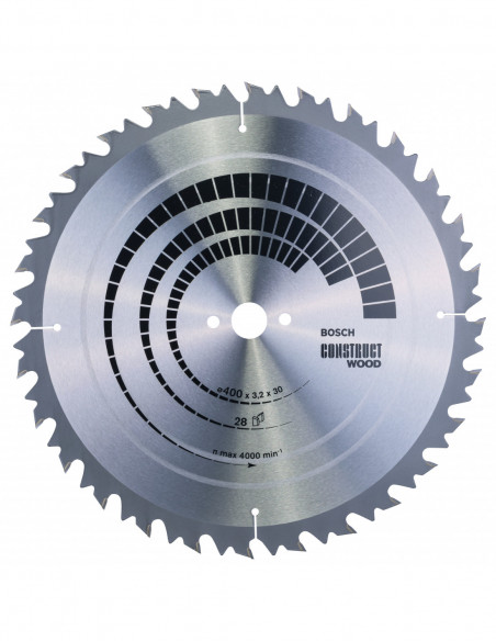 Comprar Disco de sierra circular "Construct Wood" para sierras de mesa. Ref: 2608640703