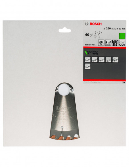 Disco de sierra circular Optiline Wood para sierras portátiles