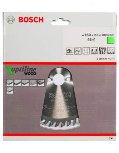 Disco de sierra circular Optiline Wood para...