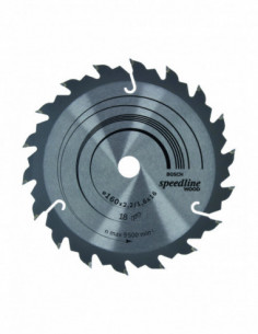 Comprar Disco de sierra circular Speedline Wood para sierras portátiles. Ref: 2608640785