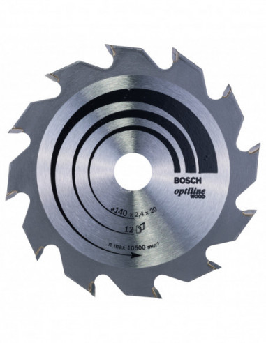 Comprar Disco de sierra circular Optiline Wood para sierras portátiles. Ref: 2608641168