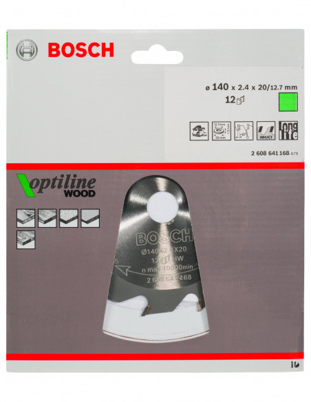 Disco de sierra circular Optiline Wood para sierras portátiles