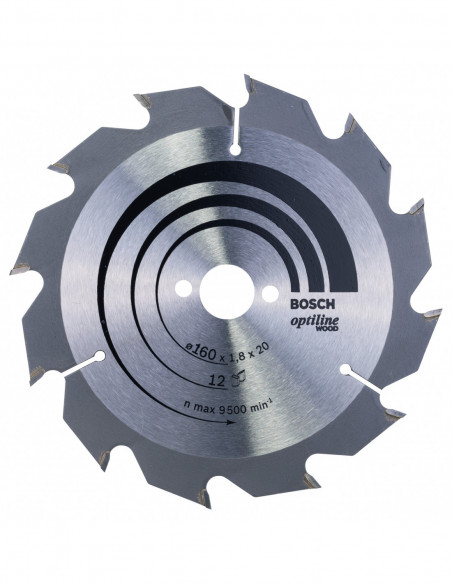 Comprar Disco de sierra circular Optiline Wood para sierras portátiles. Ref: 2608641170