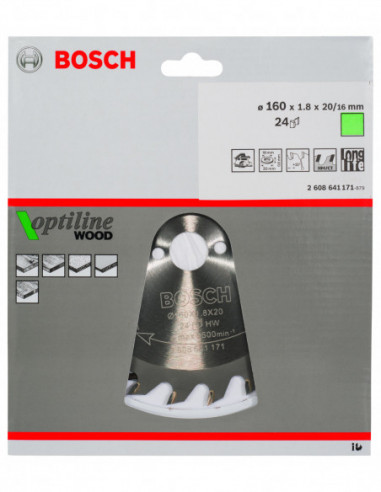 Disco de sierra circular Optiline Wood para...