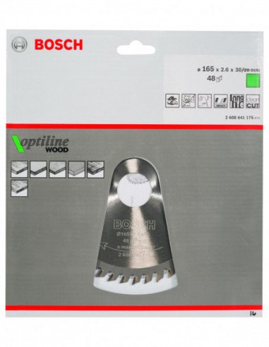 Disco de sierra circular Optiline Wood para...