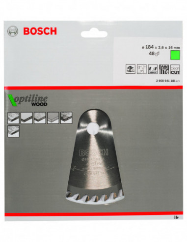 Disco de sierra circular Optiline Wood para...