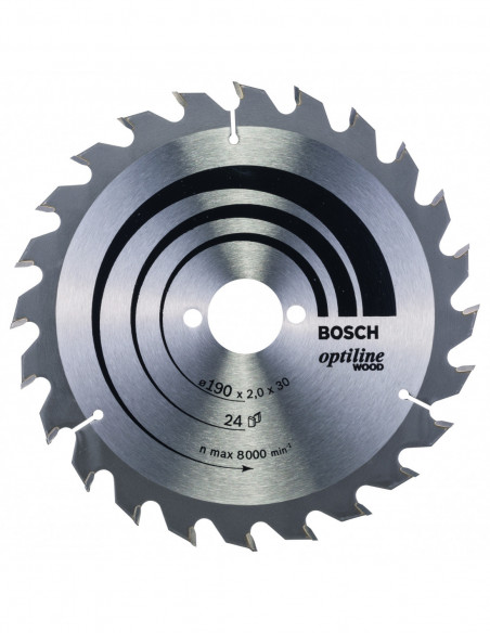 Comprar Disco de sierra circular Optiline Wood para sierras portátiles. Ref: 2608641185 Comprar Disco de sierra circular Optiline Wood para sierras portátiles. Ref: 2608641185