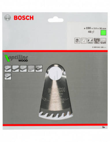 Disco de sierra circular Optiline Wood para...