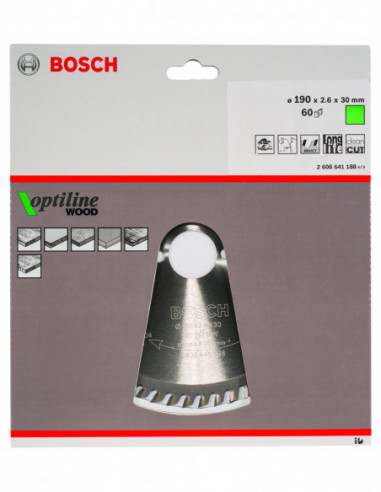 Disco de sierra circular Optiline Wood para...