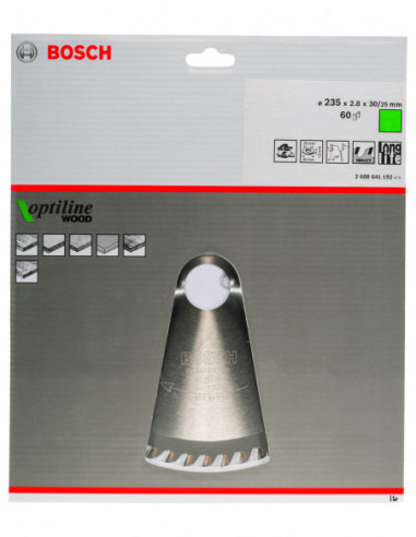 Disco de sierra circular Optiline Wood para...