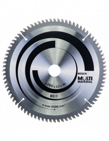 Comprar Disco de sierra circular multimaterial para sierras ingletadoras. Ref: 2608641204