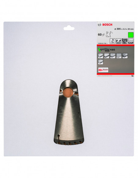 Disco de sierra circular Optiline Wood para sierras ingletadoras