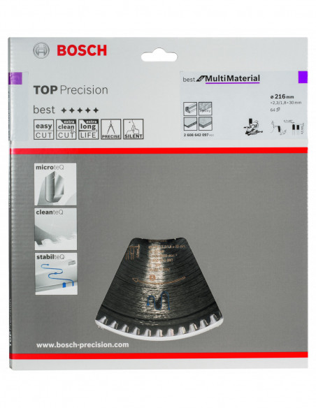 Top Precision Best for Multi Material para sierras ingletadoras