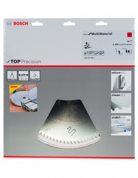 Top Precision Best for Multi Material para sierras ingletadoras