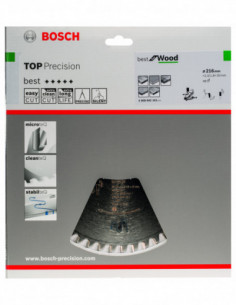 Comprar Disco de sierra circular Best for Wood para sierras ingletadoras. Ref: 2608642101 2
