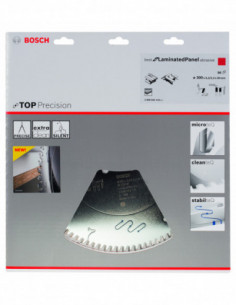 Comprar Disco de sierra circular abrasivos Best for Laminated Panel para sierras de mesa, HLTCG. Ref: 2608642110 2